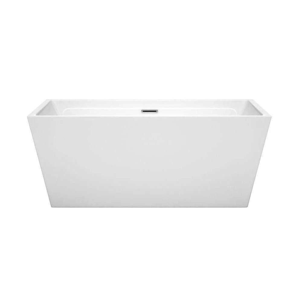 Sara Acrylic Double Ended Freestanding Bathtub - No Faucet Drillings 4 Sara Acrylic Double Ended Freestanding Bathtub - No Faucet Drillings - Image 2