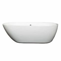 Melissa Acrylic Double Ended Freestanding Bathtub - No Faucet Drillings