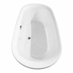 Melissa Acrylic Double Ended Freestanding Bathtub - No Faucet Drillings -A&E BATH & SHOWER Shop wcobt100071 t 1