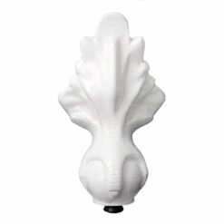 Ambassador Acrylic Slipper Clawfoot Tub - Tub Wall Faucet Drillings -A&E BATH & SHOWER Shop white feet 2